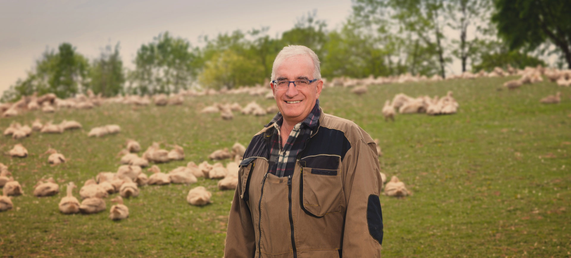 Patrice Taulou, éleveur de canards pour le groupe terres du sud