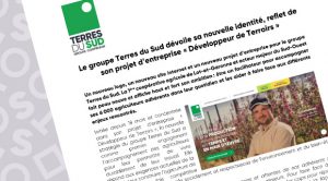 Communiqué de presse terres du sud nouvelle identité