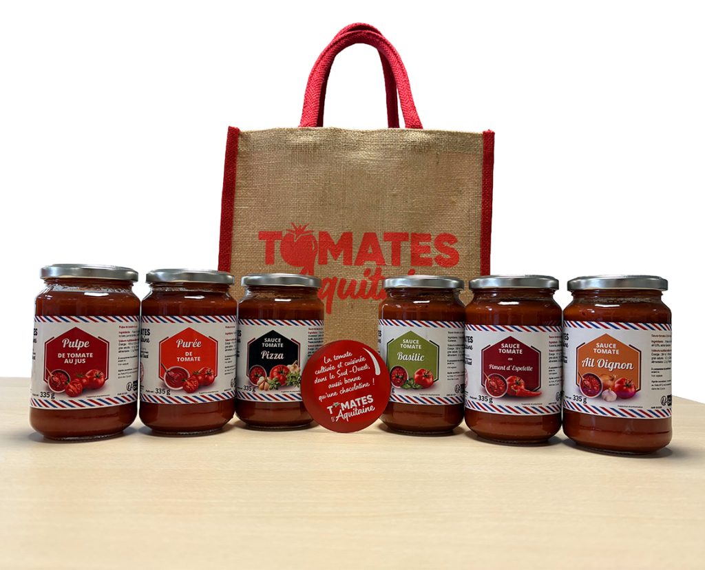 Sauces Tomates d'Aquitaine groupe Terres du Sud